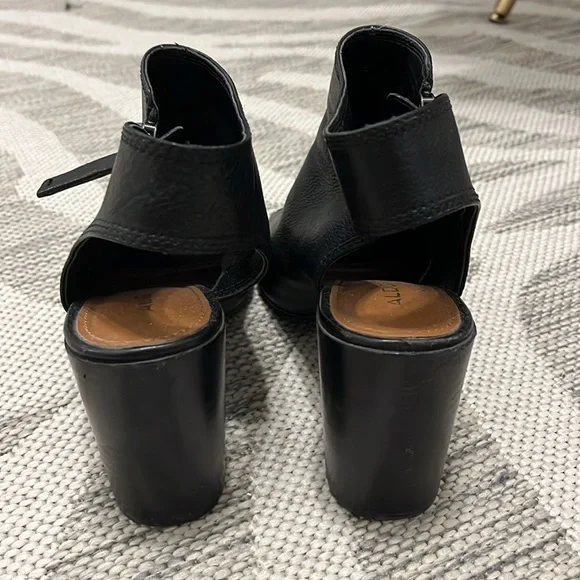 Aldo open toe leather ankle booties - Picture 5 of 5